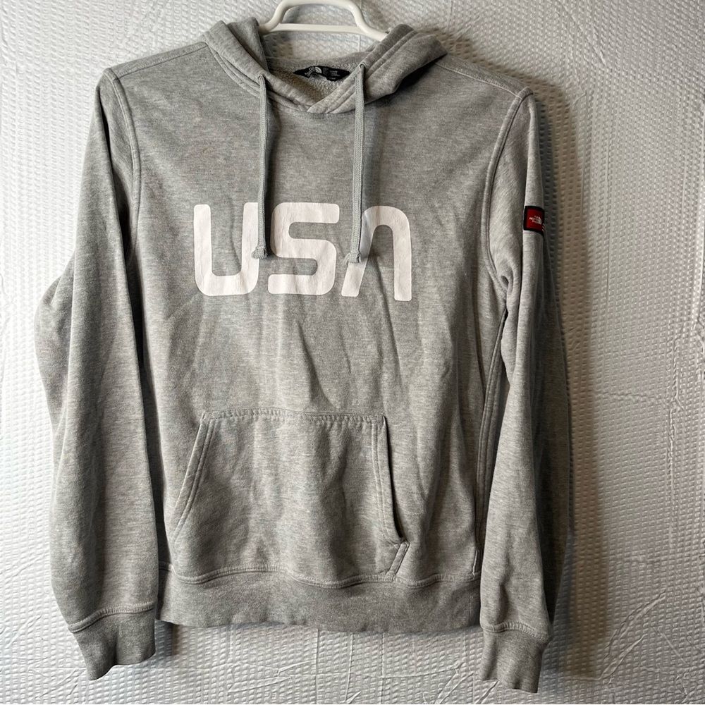 The North Face USA Hoodie With Hand Pockets Size S